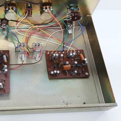 Shin-Ei Companion Amplifier Psychedelic Machine 1960s - Black and Silver image 7