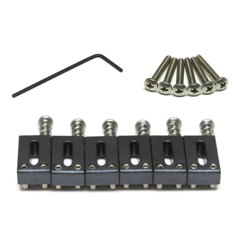 Graph Tech String Saver Saddle Strat & Tele Style Offset (6 Pcs) image 1