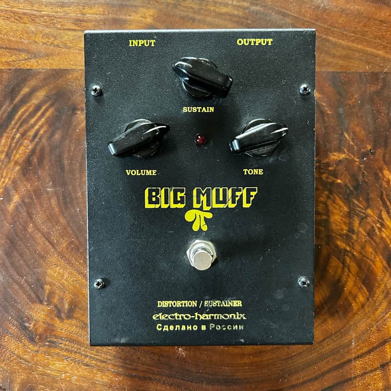 Electro-Harmonix Big Muff Black Russian) 1998 - 2009 - Black image 1