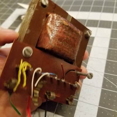 Grundig Mains transformer WJ. 9022 503 Transformer 240 / 6.3 V  Vintage Power Tested Tube Amp Project 1950s image 2