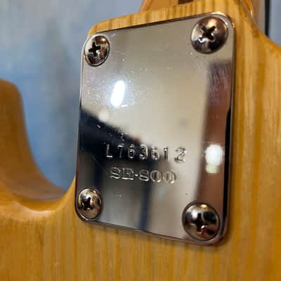 1976 Greco SE-800 Super Sounds Natural Made in Japan Original H/Case image 17