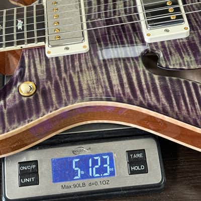 PRS McCarty 594 Hollowbody II 10 Top / Back Aurora Borealis w/case image 12