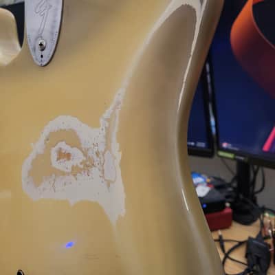 Fender Stratocaster - 1979 - Antigua - Vintage! Rare Hardtail! image 13