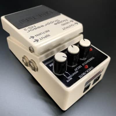 Boss NS-2 Noise Suppressor White From Japan image 3