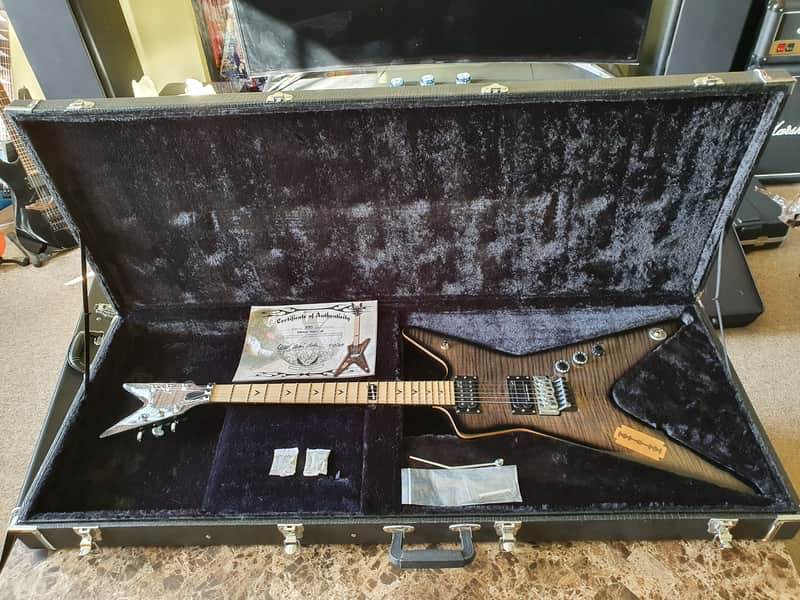 RARE Dean Dimebag Darrell ML Roots from Dime's House Signed by Zakk Wylde image 1