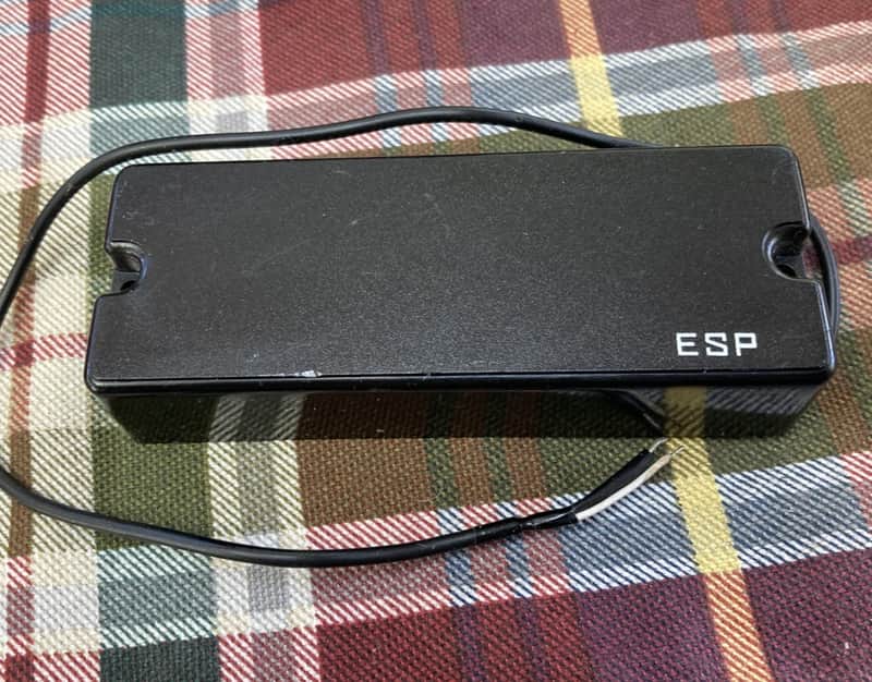ESP LTD Covered Humbucker 7-String Guitar Bridge Pickup, 12.6k, G&B image 1