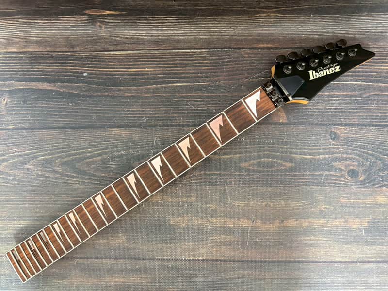 2006 Ibanez Prestige RG2570E Neck Smoke Mirror Sharktooth Inlays Made in Japan image 1