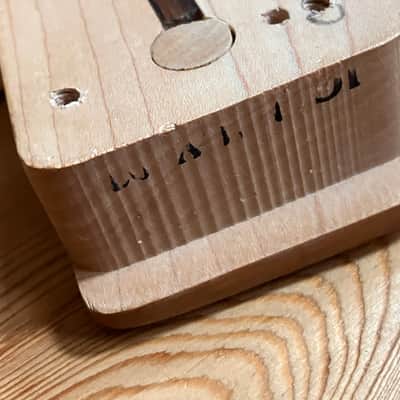 Fender Squier Telecaster Custom Tele Electric Guitar Neck 2003 22 Fret Maple image 18