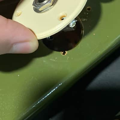 Video! 2019 Gibson Custom Shop Special Order '59 1959 Flying V Reissue Olive Drab Green image 16