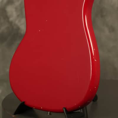 all original 1964 Fender pre-CBS Duo-Sonic II Red image 18