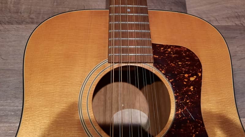 Guild D-25-12 - Natural Early 90s Westerly USA | Reverb