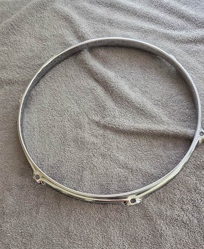 Yamaha 1.5 triple flanged hoops chrome 8, 10, 12 16 2025 - chrome image 1