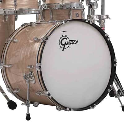 Gretsch GR808.722 Bass drum USA Brooklyn 20x16 Cream Oyster image 2