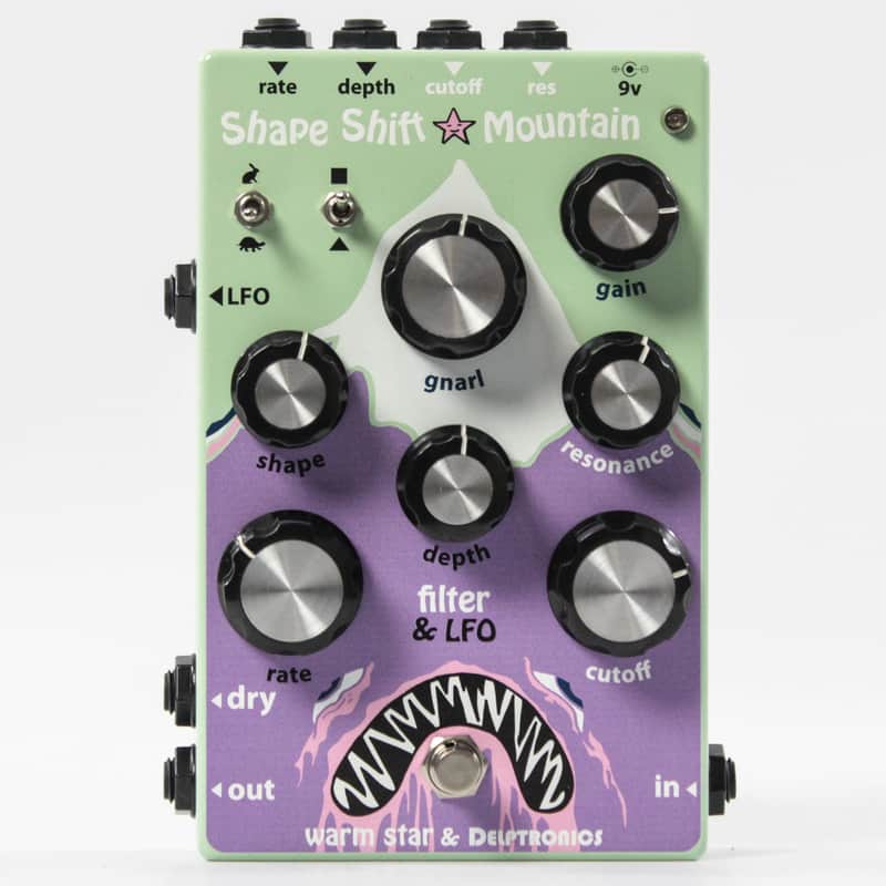 Warm Star Shape Shift Mountain Low Pass Filter Pedal image 1