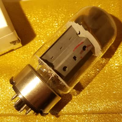 G.E Pair (2) 6550A AT1000 TESTED Vacuum Tubes USED matched pair Beam Power 42 Watt 1970s image 10