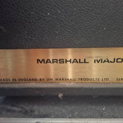 1972 Marshall Major 200W Amp Head image 5
