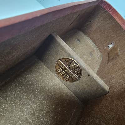 RARE Vintage 1930s GEIB (USA) Chicago Economo Ukulele Case image 20
