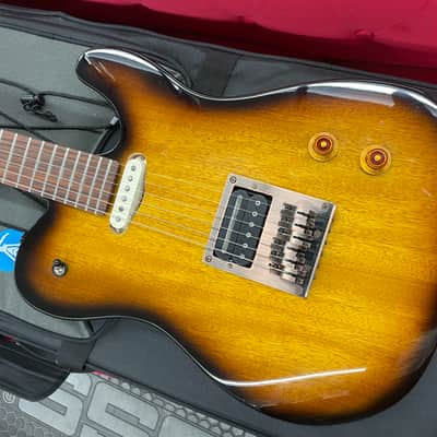 Used USA Custom Guitar Partscaster T-Style - Sunburst W/Case image 2