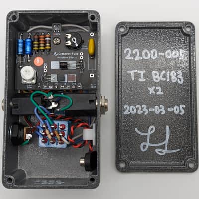 Milestone Effects Crescent Fuzz - TI BC183 Silicon Face Style Texas Instruments BC 183 image 4