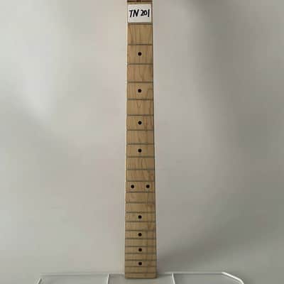 Unfinished Banana Headstock Guitar Maple Neck, 22 Frets Fingerboard image 6