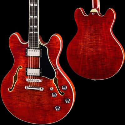 Eastman T486 Semi Hollow Body Classic Finish Electric Guitar image 2