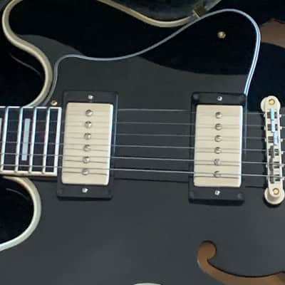 FGN MSA-HP Masterfield HH Semi-Hollow Body Black image 4