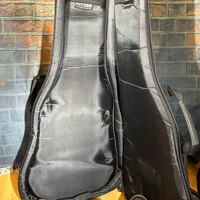Access Padded Electric Guitar Gig Bag | Fits Most Standard Solid-Body Shapes - Black image 3