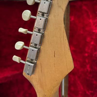 1961 Carvin SBG-3 Lefty - Natural w/ case - Left Handed image 16