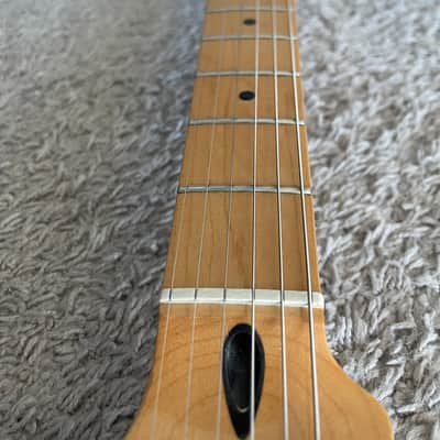 Fender Player Stratocaster 2018 MIM Surf Pearl Green Maple FB Modified Guitar image 8