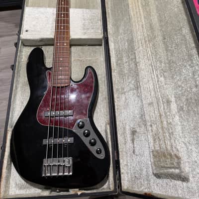 Fender Deluxe Active Jazz Bass V 2000 - Black image 8
