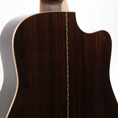 James Goodall Guitars TRD-CL12-7116 Left Handed Dreadnought single cut Owned by Seal image 13