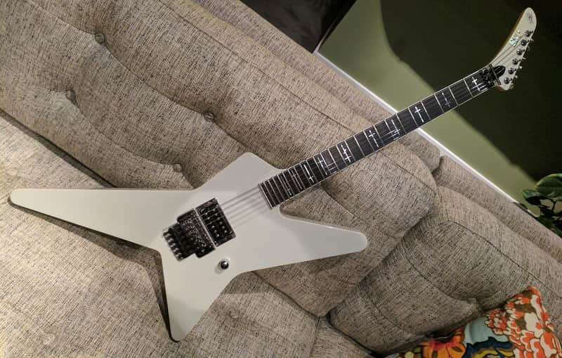ギター ROOPE LATVALA RS-II CUSTOM REPLICA ESP ROOPE LATVALA RS-II Custom Shop Star Body 2009 Light Gray | Reverb