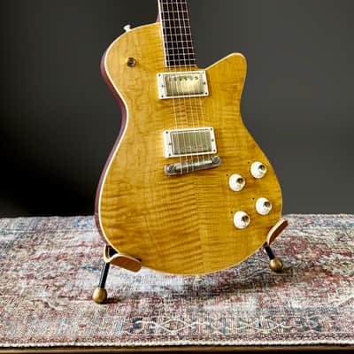 Brondel Burn II w/ Ron Ellis Pickups- Aged Amber Blonde - NEW, (Authorized Dealer) image 3