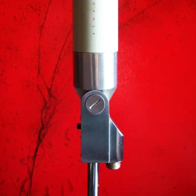 Vintage RARE 1960's Turner 44D / 466 dynamic microphone High Z Satin Chrome w cable 33D 22D 77A image 8
