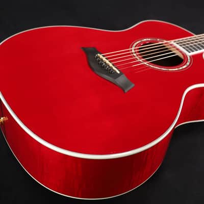 Taylor 614ce Grand Auditorium Cutaway Electric with Case LIMITED Red USED 114 image 1