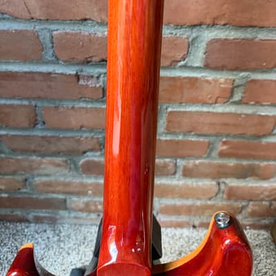 2020 PRS SE Paul's Guitar - Amber with Upgraded Kluson Locking Tuners image 8