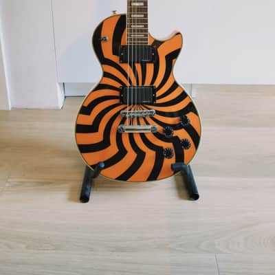Epiphone Zakk Wylde Les Paul Custom 2005 - Buzzsaw Orange image 10