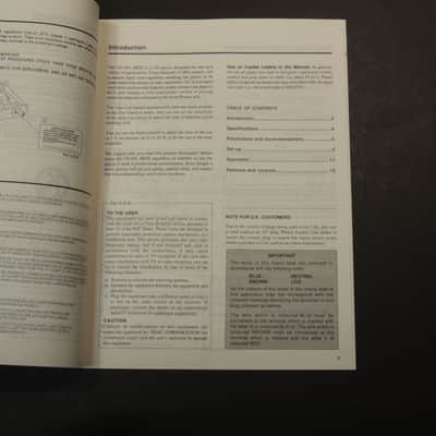 Tascam CD-401 MKII Owner's Manual [Three Wave Music] image 2