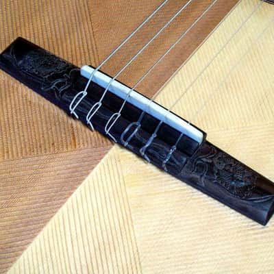 Blueberry Guitar Classical Nylon String 2023 - Hand Carved & Handmade image 7