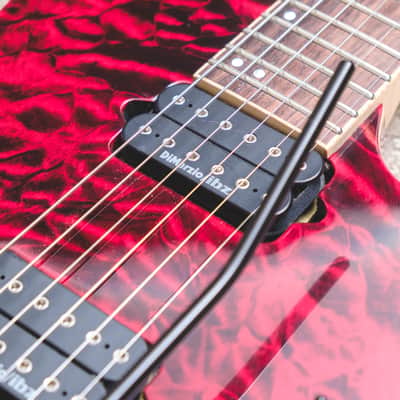 Ibanez RG920QMZ Premium Electric Guitar   red image 5