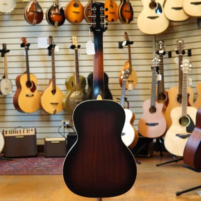 Grestsch G9220 Bobtail Round-neck Mahogany Body Acoustic-Electric Resonator Guitar 2-Color Sunburst image 6