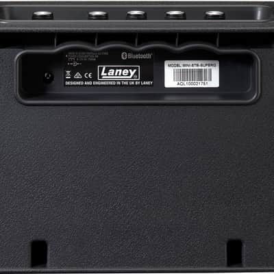 NEW 2023 Laney MINI-STB-SuperG Supergroup Stereo Bluetooth Mini Guitar Combo - Black image 4