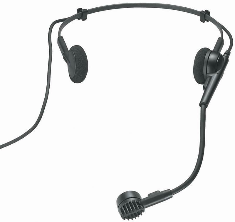 Audio-Technica PRO8HECW Mini Hyper-Cardioid Condenser Headworn Microphone image 1
