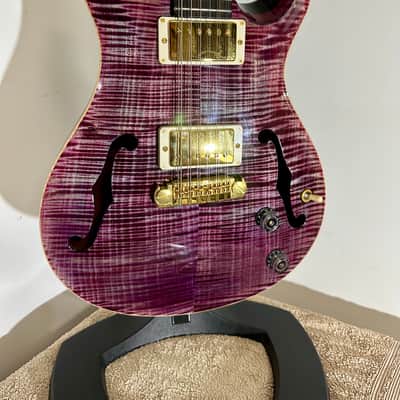 PRS Hollowbody 12 String & Case 2019 - Violet 10 Top. image 9