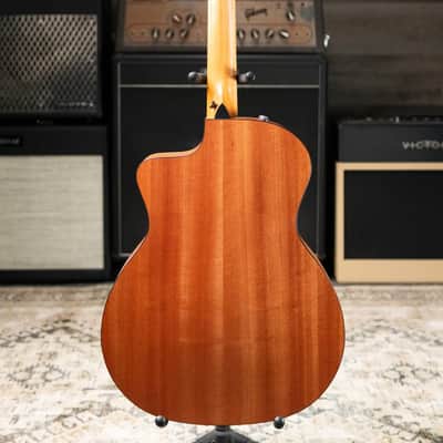 Taylor 114ce Grand Auditorium Acoustic/Electric Guitar - Sapele with Gig Bag image 7