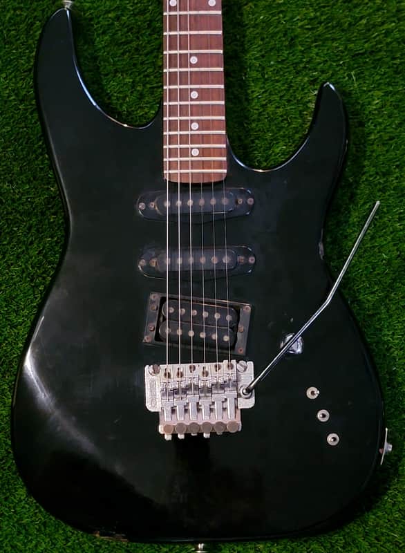 1980s Kramer Striker 600ST, Floyd Rose II, Black, Original image 1