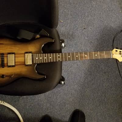 Warmoth Super Strat 2013 Black Korina image 4