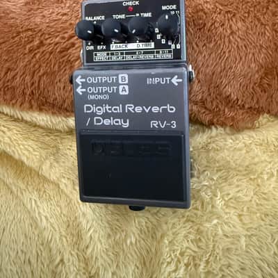 Boss RV-3 Digital Reverb/Delay (Pink or Dark Gray Label) 1994 - 2002 - Grey image 1