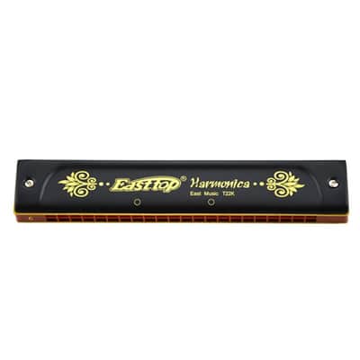 22 Holes Professional Tremolo Harmonica Key of E image 5