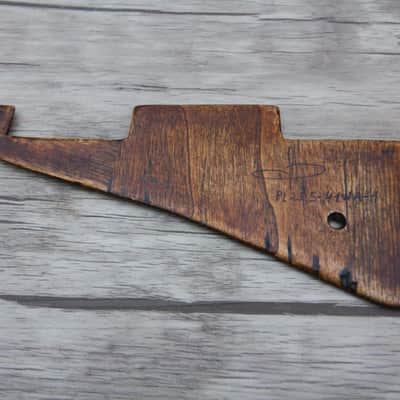 Golpeador artesanal para guitarras Les Paul – Hecho a mano con madera reciclada image 10